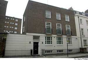 click for larger image of  62 South Eaton Place - picture credit Associated Press  / Barry Phillips